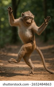 Monkey Dancing Like a Pro