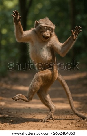 Monkey Dancing Like a Pro