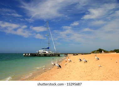 Monkey Mia Beach, Western Australia