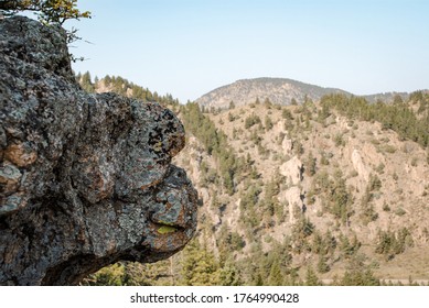 Monkey Rock In Poudre Canyon Colorado