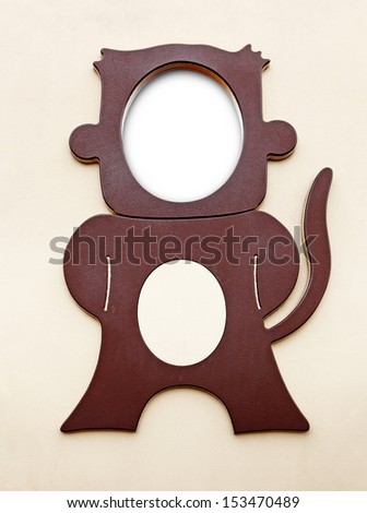 A monkey zoo symbol. 