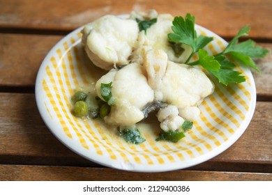 Monkfish Dish In Green Sauce