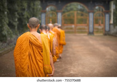 Monks Of Theravada Buddhism