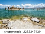 Mono Lake on a Sunny Clear Day