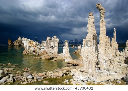 Similar – Mono Lake Tufa Statues