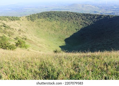 Monogenetic Volcanic Field Seen From Above. Jeju