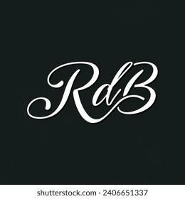 Monogram Using Letters R D B AI-generated image 2406662381 | Shutterstock