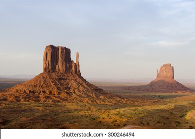 Monolith In Monument Valley In Utah In The United States Of America