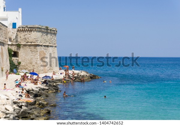 Monololi Abulia Italy Beach Monopoli Puglia Stock Photo Edit Now