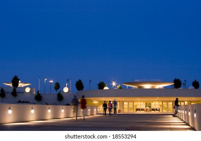 Monona Terrace Evening Scene