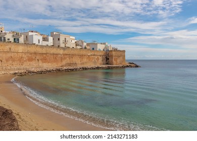 Monopoli is a beautiful old port city in the Puglia region of Italy. - Shutterstock ID 2143271183