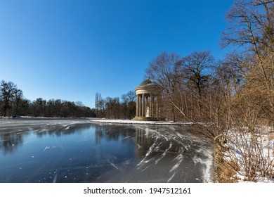 The Monopteros In A Park In Munic