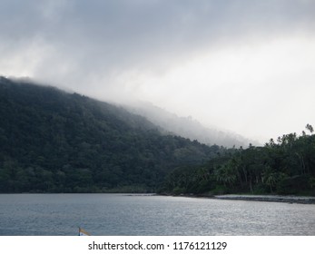 A Monsoon Scenery From Ross Island, India.