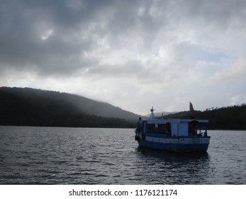 A Monsoon Scenery From Ross Island, India.