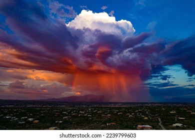 Monsoon Sky In Tucson Arizona - Shutterstock ID 2239799603