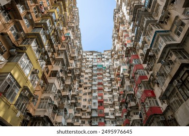 The Monster Building is a group of five connected buildings on King's Road,Quarry Bay, Hong Kong.It is a popular location for photography and has been used as inspiration for several filming locations