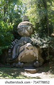 Monster statue
