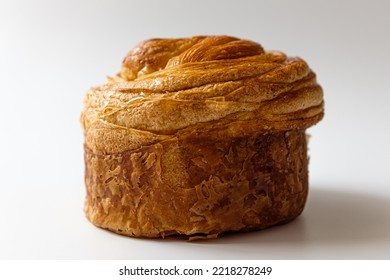 Mont Blanc Danish Pastry On A White Background