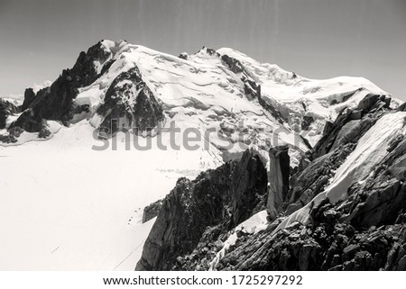 Similar – Image, Stock Photo Oberaar Glacier Mountain