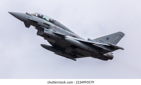 Mont de Marsan Landes France 05 17 2019 Eurofighter Typhoon, Aeronautica Militare