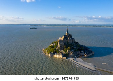 Mont Saint Michel Aerial View