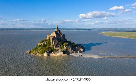 Mont Saint Michel Aerial View