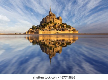 Mont Saint Michel In France