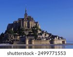 Mont Saint-Michel, Normandy, France, coast