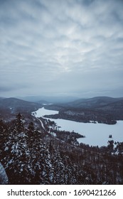 Mont Tremblant Quebec Park Winter View