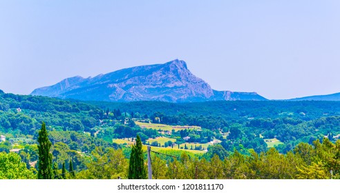 Montagne Sainte Victoire In France
