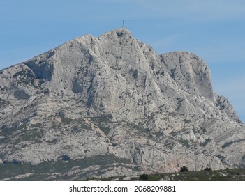 Montagne Sainte Victoire, Near Aix-en-Provence, South Of France, Painted By Paul Cézanne, But Also Known For Dinosaur Eggs And Fossils