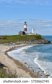Montauk Lighthouse, Long Island, New York, USA.