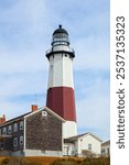 Montauk Point Light (1860), Long Island, New York, USA