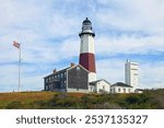 Montauk Point Light (1860), Long Island, New York, USA