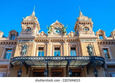 Monte Carlo Casino Is An Entertainment Complex Includes Casino, Grand Theatre And Les Ballets De Monte Carlo In Monaco