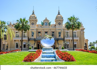 Monte Carlo Casino Square Front Day View