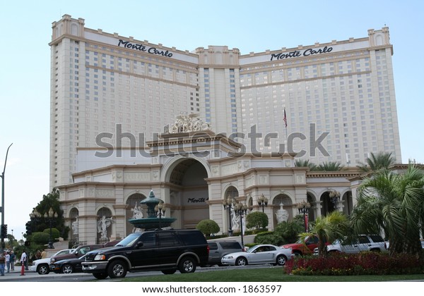 Monte Carlo Hotel Las Vegas Royalty Free Stock Image