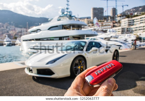 Monte Carlo Monaco 7 December 2018 Stock Photo Edit Now