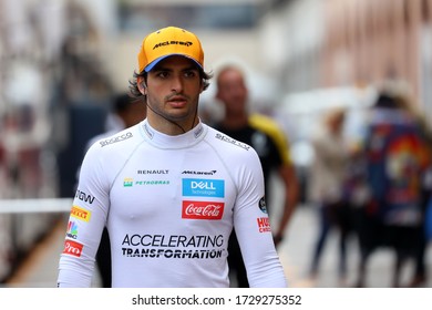 Monte Carlo, Monaco (France). 22-26 May, 2019. Formula 1 2019 Grand Prix Of Monaco. Carlos Sainz Jr. Of McLaren F1 Team.