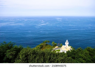 Monte Igueldo Lighthouse From Cliff