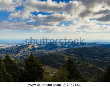 Monte Stella Aspromonte Calabria mountains landsacpe