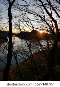 Monte Brè - Switzerland : Majestic View Over Lake Lugano On A Pristine Winter Afternoon