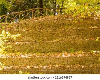 Monte Testaccio (Italian: Monte Dei Cocci) In Rome, Italy 