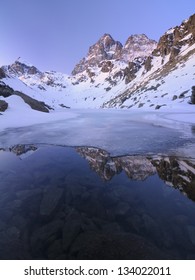 Monte Viso or Monviso ( 3841 m ), the highest mountain of the Cottian Alps.