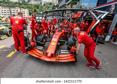 Montecarlo, Monaco. 26/05/2019. Grand Prix Of Monaco. F1 World Championship 2019. Charles Leclerc, Ferrari.
