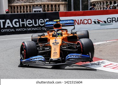 Monte-Carlo, Monaco. 26/05/2019. Grand Prix Of Monaco. F1 World Championship 2019. Lando Norris, McLaren.
