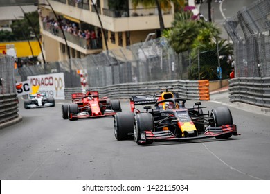 Montecarlo, Monaco. 26/05/2019. Grand Prix Of Monaco. F1 World Championship 2019. Max Verstappen, Red Bull.