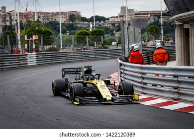 Montecarlo, Monaco. 26/05/2019. Grand Prix Of Monaco. F1 World Championship 2019. Daniel Ricciardo, Renault.