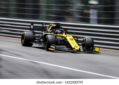 Montecarlo, Monaco. 26/05/2019. Grand Prix Of Monaco. F1 World Championship 2019. Daniel Ricciardo, Renault.