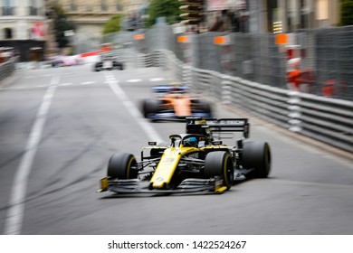 Montecarlo, Monaco. 26/05/2019. Grand Prix Of Monaco. F1 World Championship 2019. Daniel Ricciardo, Renault.